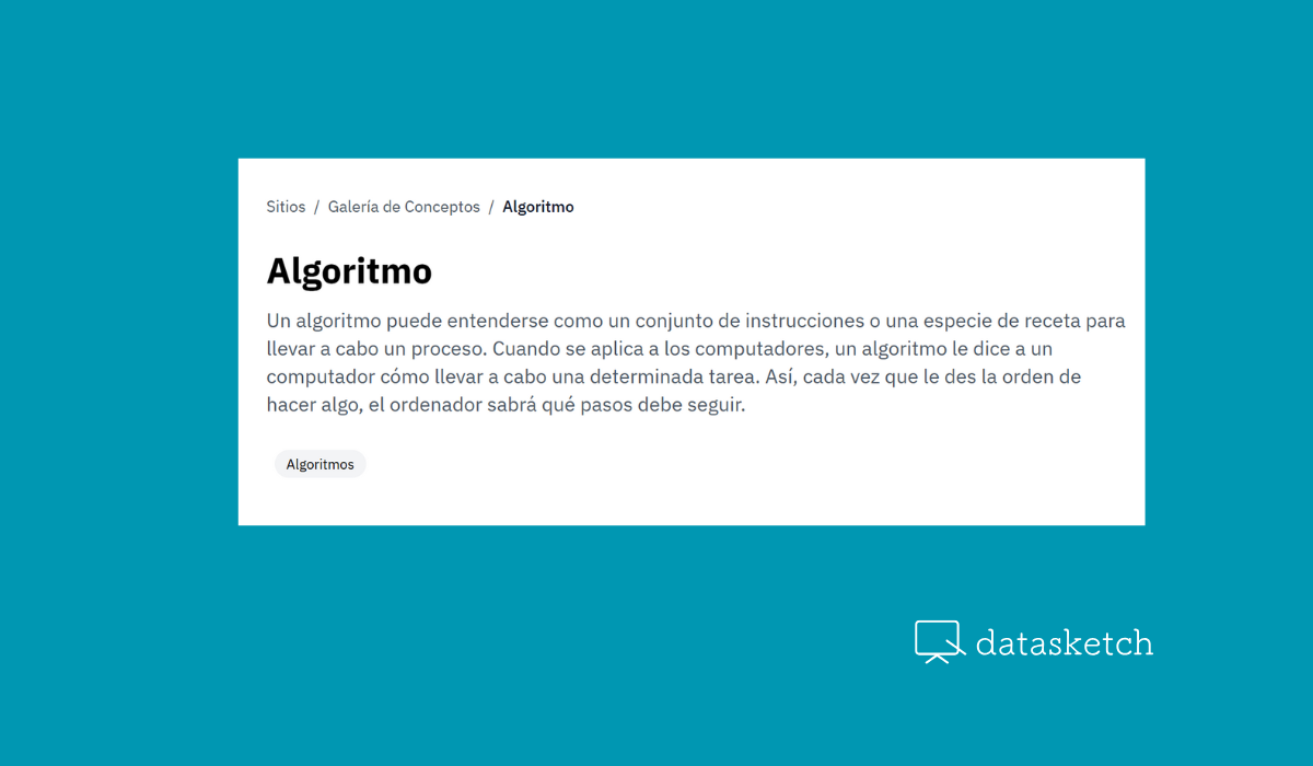 Glosario datero: casi 100 conceptos para entender el mundo de los datos y la tecnología